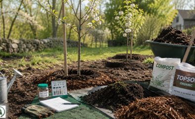 Site Preparation and Soil Testing Before Planting Fruit Trees in CT