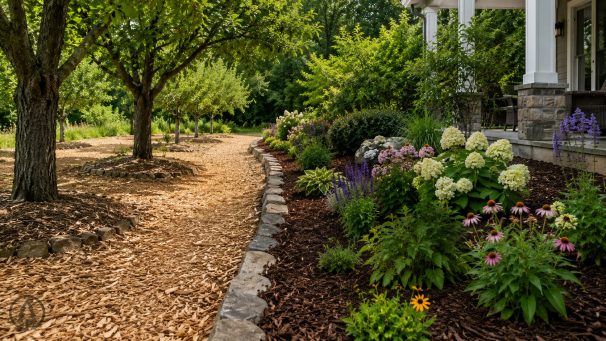 wood chips vs bark mulch in CT