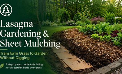 Lasagna Gardening & Sheet Mulching: Transform Grass to Garden Without Digging