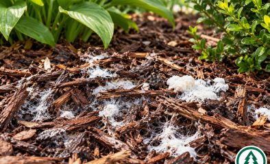 Why Is My Mulch Turning White? White Fungus, Mold, and Slime Mold Explained
